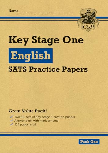 New Ks1 English Sats Practice Papers: Pack 1 (For The 2020 Tests)