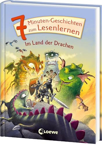 7-Minuten-Geschichten Zum Lesenlernen - Im Land Der Drachen: Erstlesebuch Für Kinder Ab 6 Jahren - Kurze Geschichten Zum Vorlesen Und Ersten Selberles