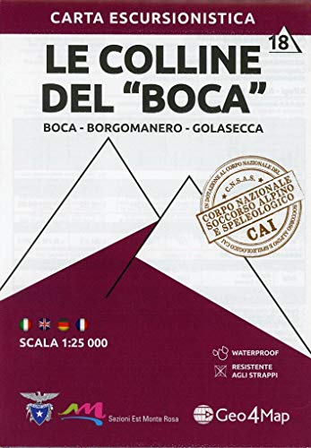 Basso Vergante. Carta Escursionistica 1:25.000. Ediz. Italiana, Inglese E Tedesca