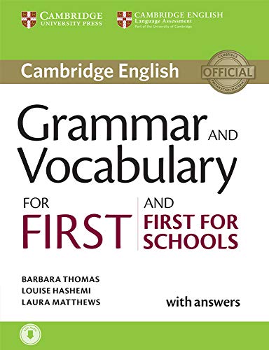 Grammar And Vocabulary For First And First For Schools Book With Answers [Lingua Inglese]