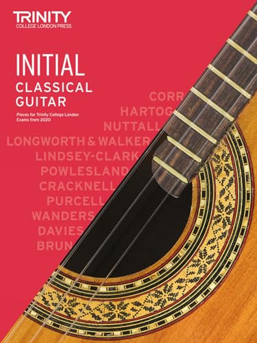 Trinity College London Classical Guitar Exam Pieces From 2020: Initial Grade