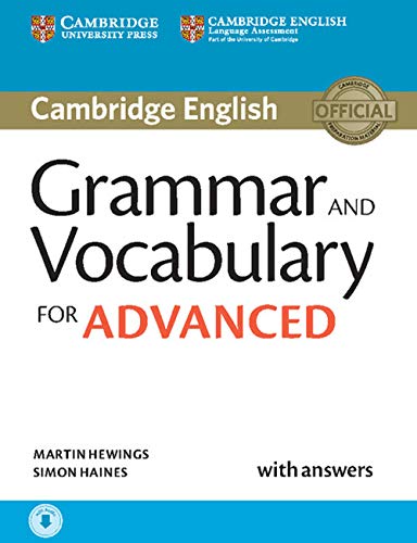 Grammar And Vocabulary For Advanced Book With Answers And Audio [Lingua Inglese]: Self-Study Grammar Reference And Practice
