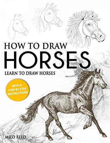 How To Draw Horses: Learn To Draw Horses With A Step By Step Instructions