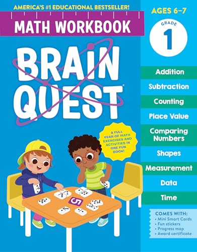 Brain Quest Math Workbook: 1St Grade