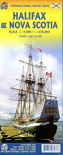 Halifax & Nova Scotia 1:9000: Itm Travel Reference Map 1:9000