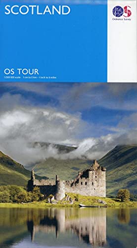 Scotland Map | Trip Planning | Ordnance Survey | Os Tour Map | Scottish Attractions | Scenic Routes | National Parks | Maps | Adventure