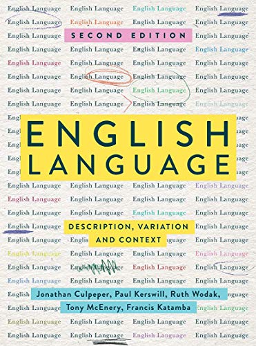 English Language: Description, Variation And Context