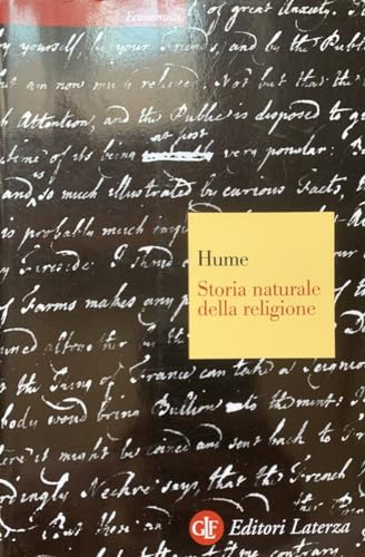 Storia Naturale Della Religione