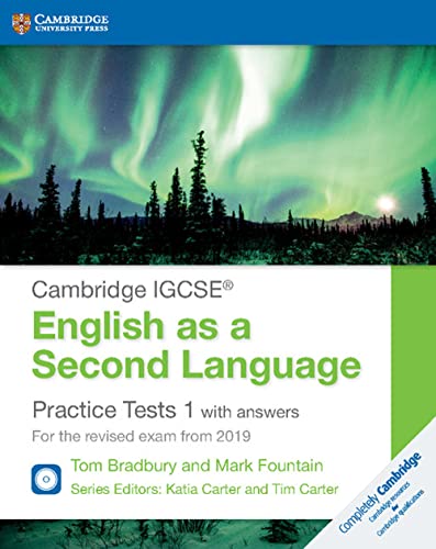 Cambridge Igcse® English As A Second Language Practice Tests 1 With Answers And Audio Cds (2): For The Revised Exam From 2019 [Lingua Inglese]: Vol. 1