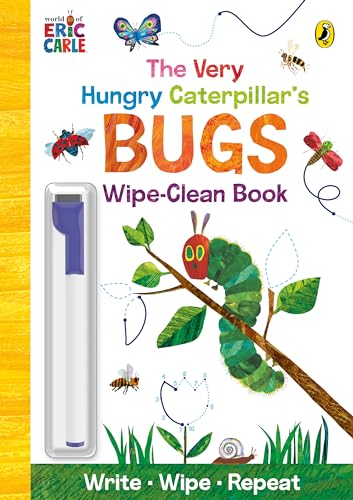 The Very Hungry Caterpillar’S Bugs: Wipe-Clean Board Book