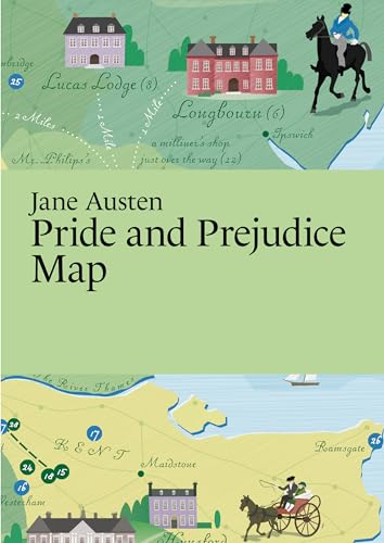 Jane Austen: Pride And Prejudice Map