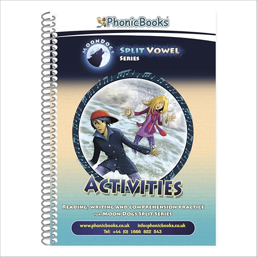 Phonic Books Moon Dogs Split Vowel Spellings Activities: Photocopiable Activities Accompanying Moon Dogs Split Vowel Spellings Books For Older Readers