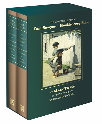 The Adventures Of Tom Sawyer And Huckleberry Finn: Norman Rockwell Edition
