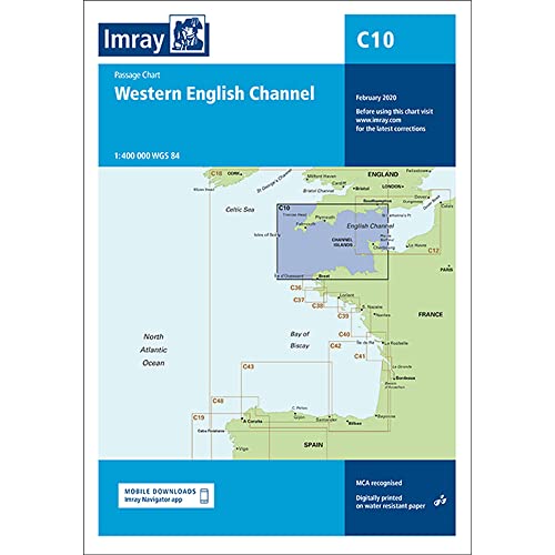 Imray Chart C10: Western English Channel Passage Chart