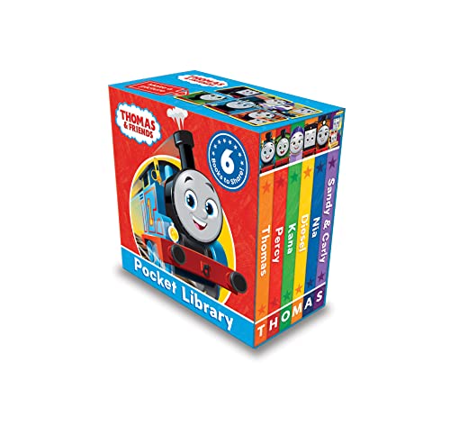 Thomas & Friends: Pocket Library: Six Pocket-Sized Illustrated Story Board Books In A Handy Slipcase - Perfect To Entertain Young Train Fans When Out