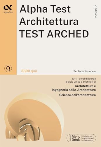 Alpha Test Architettura Test Arched - 3300 Quiz