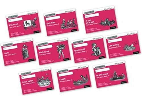 Red Ditty Black & White Books (Mixed Pack Of 10)