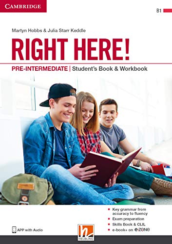 Right Here! Pre-Intermediate. Student’S Pack: Start Book, Work Book, Skills Book. Per Le Scuole Superiori. Con Espansione Online