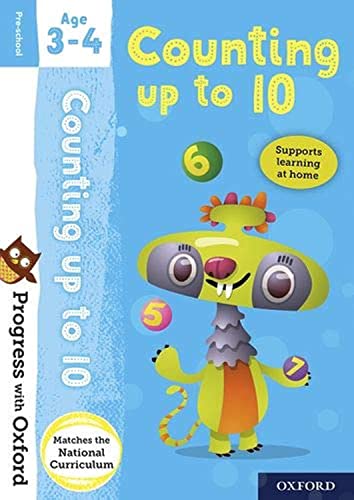 Progress With Oxford: Counting Age 3-4 - Prepare For School With Essential Maths Skills