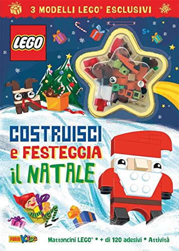 Costruisci E Festeggia Il Natale! Lego. Con Adesivi. Ediz. A Colori. Con Set Lego®