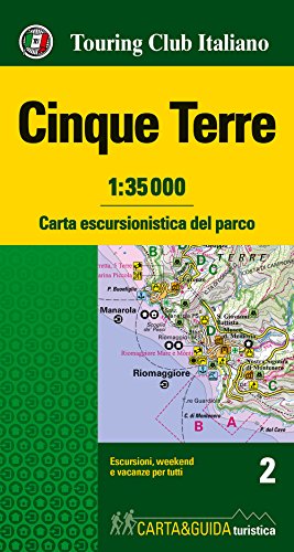 Cinque Terre. Carta Escursionistica Del Parco. 1:35.000: 2
