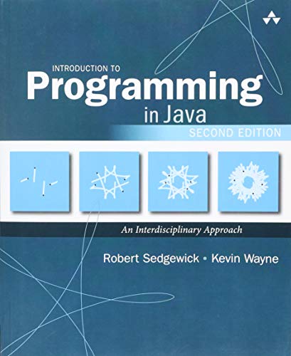 Introduction To Programming In Java: An Interdisciplinary Approach