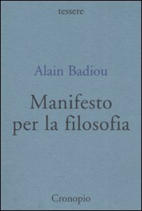 Manifesto Per La Filosofia