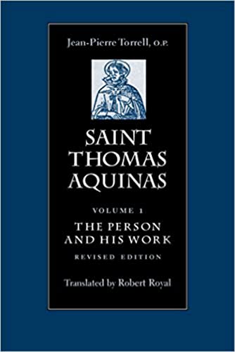 Saint Thomas Aquinas: The Person And His Work (1)