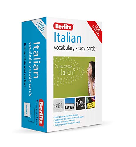 Berlitz Italian Vocabulary Study Cards