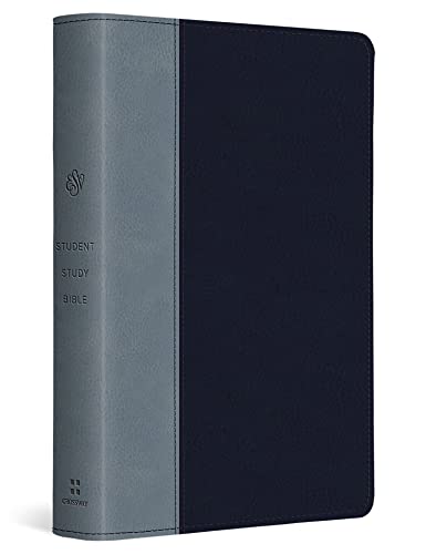 Esv Student Study Bible: English Standard Version, Navy/Slate, Trutone, Timeless Design