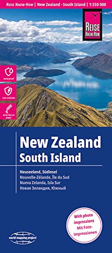 Reise Know-How Landkarte Neuseeland, Südinsel 1:550.000: World Mapping Project