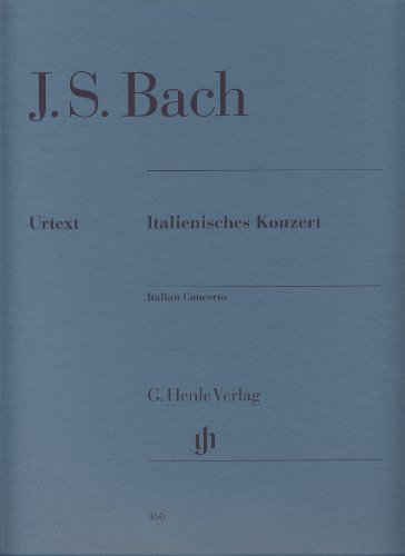 Italienisches Konzert Bwv 971 [Lingua Tedesca]
