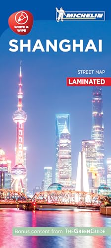 Shanghai. Carta Plastificata: Laminated City Plan