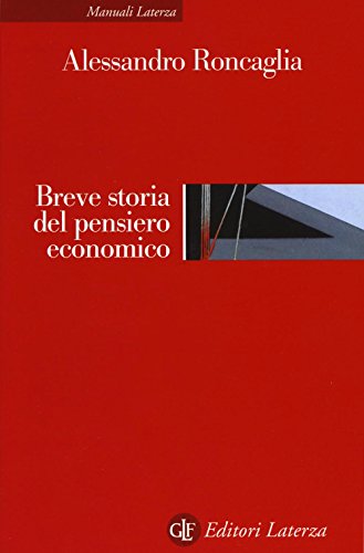 Breve Storia Del Pensiero Economico