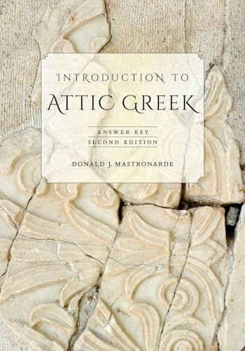 Introduction To Attic Greek: Answer Key