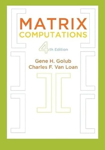 Matrix Computations: 3