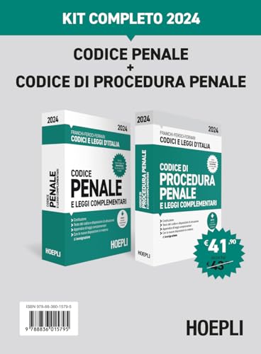 Codice Penale+Codice Di Procedura Penale. Kit Completo 2024. Con Espansione Online