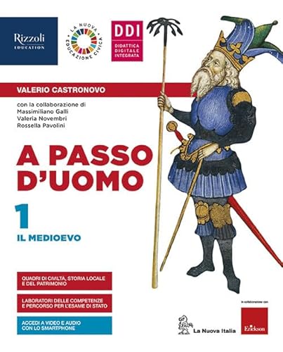 A Passo D'Uomo. Con Atlante Osservo E Imparo, Atlante Storico Ed Educazione Civica. Per La Scuola Media. Con E-Book. Con Espansione Online (Vol. 1)