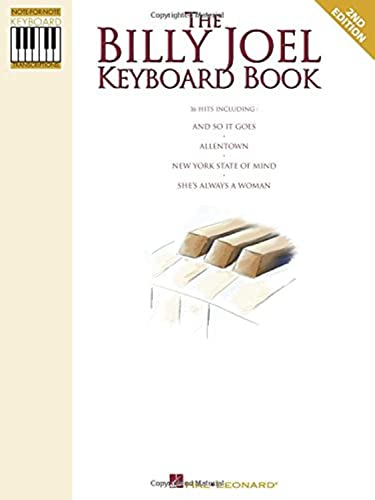 The Billy Joel Keyboard Book: Authentic Transcriptions