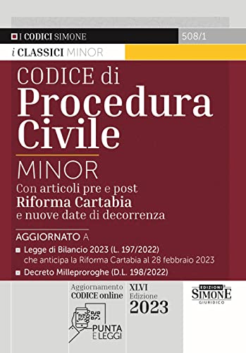 Codice Di Procedura Civile - Minor