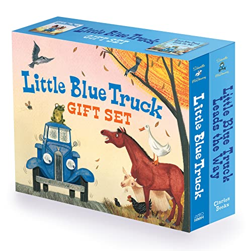 Little Blue Truck Gift Set: Little Blue Truck Board Book / Little Blue Truck Leads The Way Board Book