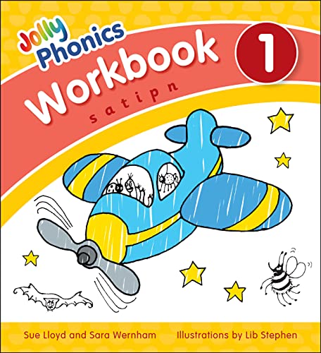 Jolly Phonics Workbook 1: In Precursive Letters (British English Edition)