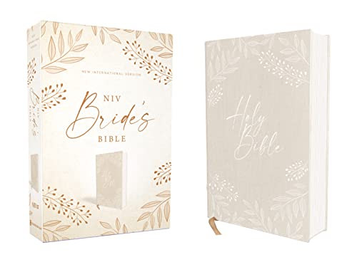 Holy Bible: New International Version, Bride'S Bible, Cream, Cloth Over Board, Red Letter, Comfort Print