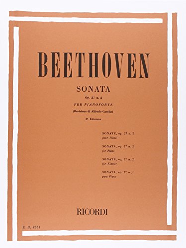 32 Sonate: N. 14 In Do Diesis Min. Op. 27 N. 2 (Al Chiaro Di Luna)