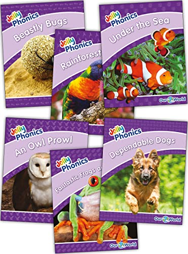 Jolly Phonics Readers Level 5, Our World: In Precursive Letters (British English Edition)