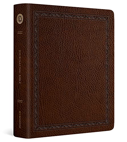 The Holy Bible Esv English Standard Version Journaling Bible: Esv Journaling Bible Mocha,Bonded Leather,Threshold Design