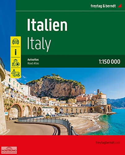 Italien. Großer Autoatlas 1:150.000: Spiralbindung, Camping- Und Stellplätze, Freizeitinfos: Gaai Sp