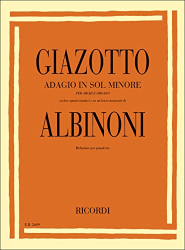 Adagio In Sol Min. Per Archi E Organo