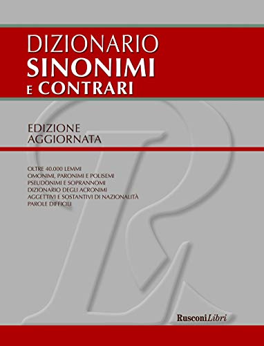 Dizionario Sinonimi E Contrari