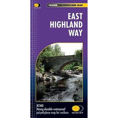 East Highland Way Xt40: Route Maps (Trail Map Xt40)